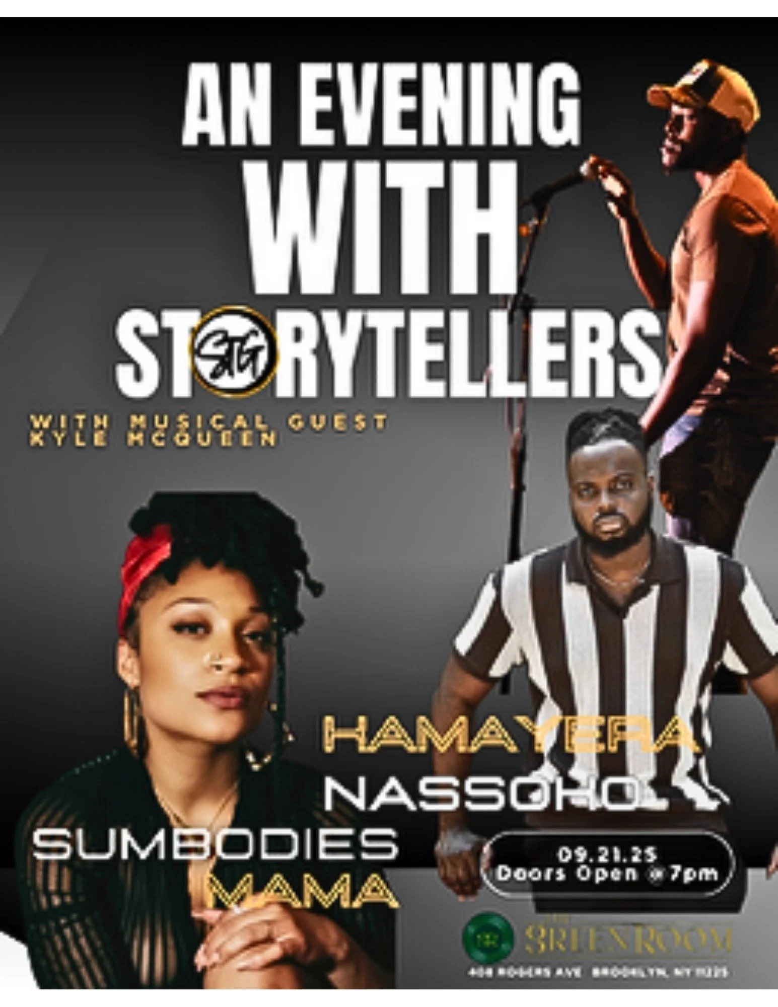 EVENTS | Experience Live Events — Join Now — The Green Room